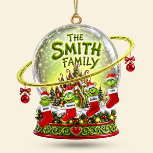 The Holiday Mischief Makers Christmas Ornament - Personalized Christmas Gifts For Family 03OHTI250826