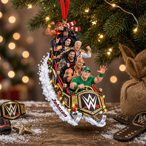 Snow Flash To The Fighting Show Ornament - Personalized Gift 06QHTI150926