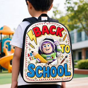Playful Friends Backpack - Personalized Gifts For Kids School Bag 01pati250626