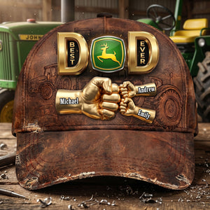 Cool Tractor Dad Classic Cap - Personalized Gift For Dads 01NATI230526
