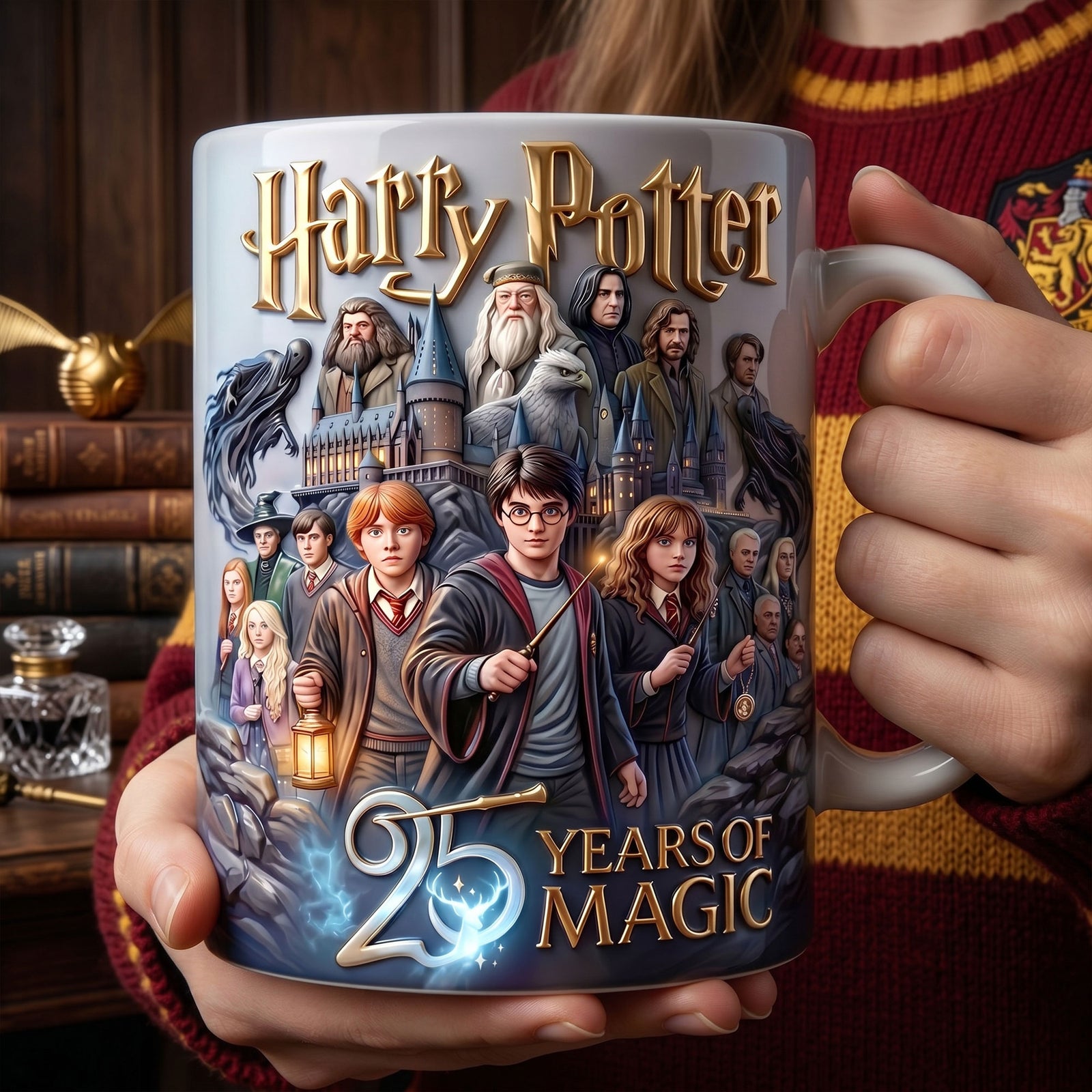 Fantasy School Anniversary Coffee Mug - Personalized Gifts 02qhti040626
