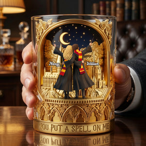 Fantasy Romance Drinking Glass - Personalized Gifts For Couples 03ohti080626