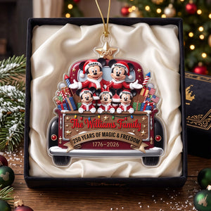 250th Years Of Freedom Ornament - Personalized Christmas Gifts For Family 02tyti250826