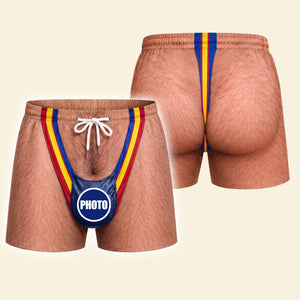 Race Day Energy Men's Beach Shorts - Personalized Gifts For Him 04HUTI150826