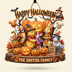 A Little Spooky, Big Love Acrylic Sign - Personalized Gifts For Family 05PATI040826