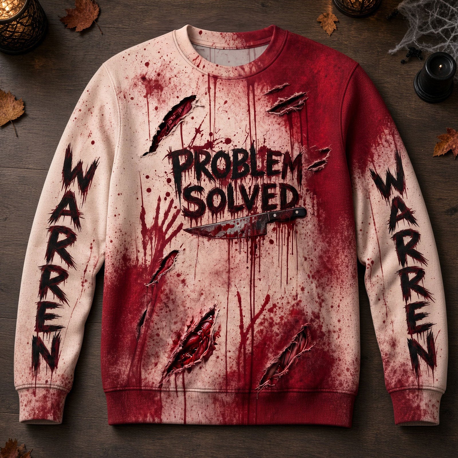 Creepy Shirt - Personalized Halloween Gifts For Horror Movie Lovers 04huti040926