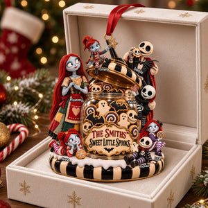 Sweet Little Spooky Family Ornament - Personalized Christmas Gifts For Family 03hati211026