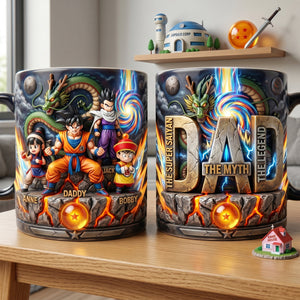 Legendary Dad Magic Mug - Personalized Gifts For Dads 03qhti210526