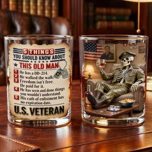 Served With Honor Round Glass - Personalized Gifts For Veterans 04TOTI250626