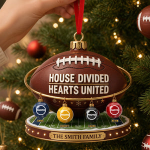 Sporty Christmas Love Ornament - Personalized Gifts For Family 01NATI270826