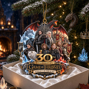 30th Anniversary Kingdom Christmas Ornament - Personalized Gifts 05HATI120926