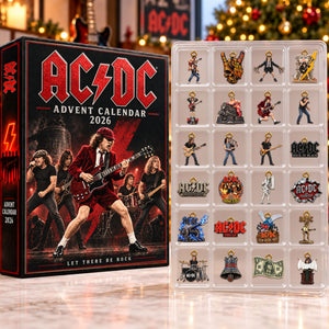 AC/DC Rock Legends Advent Calendar Blind Box - Personalized Gifts For Rock Music Lovers 03QHTI281026