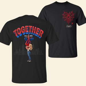 Together Forever Shirt - Personalized Gifts For Couple 01HUTI230726