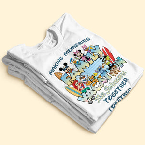 Whimsical Family Vacation Matching Shirt, Personalized Gifts For Families 02QHTI190626