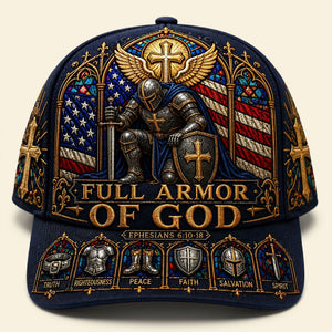 Armor Of God Classic Cap - Personalized Gifts For Christians 01pati190626