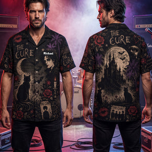 The Cure Gothic Imagery & Melancholic Music Hawaiian Shirt - Personalized Gift For Rock Lovers 03nati080726
