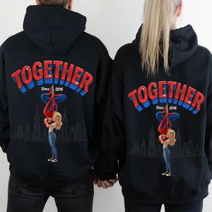 Together Forever Shirt - Personalized Gifts For Couple 01HUTI230726