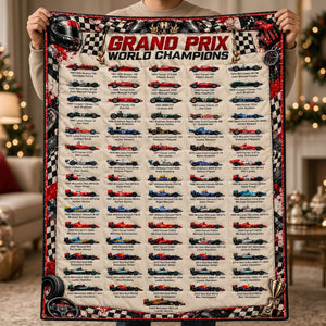 Race Champians Blanket - Personalized Gifts For Speed Fans Blanket 02NATI061026