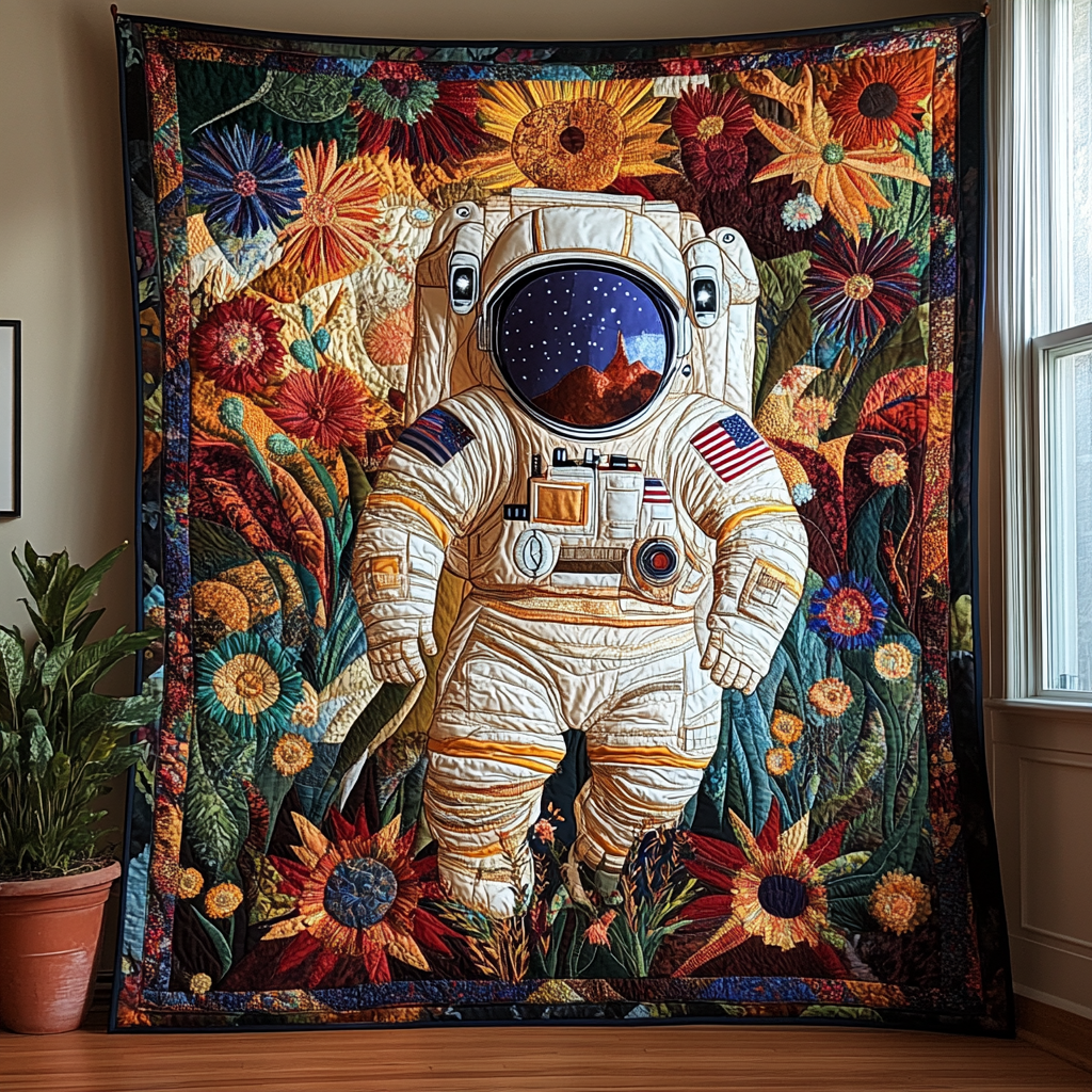 Moonwalker Dreams Quilted Blanket NCU0DV3808