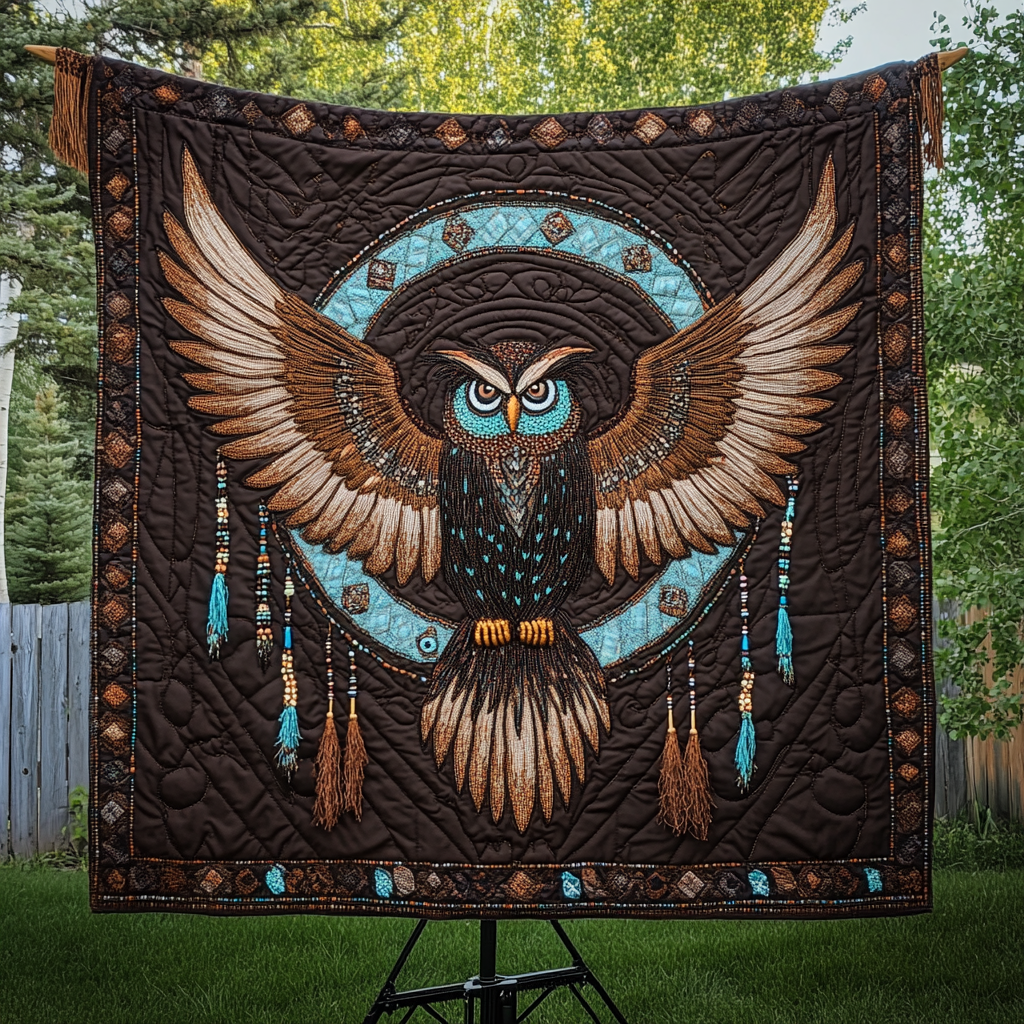 Night Watcher Quilted Blanket NCU0DK4417