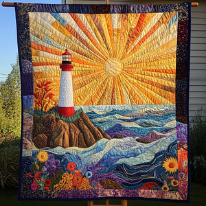 Ocean Beacon Quilted Blanket NCU0DK4235