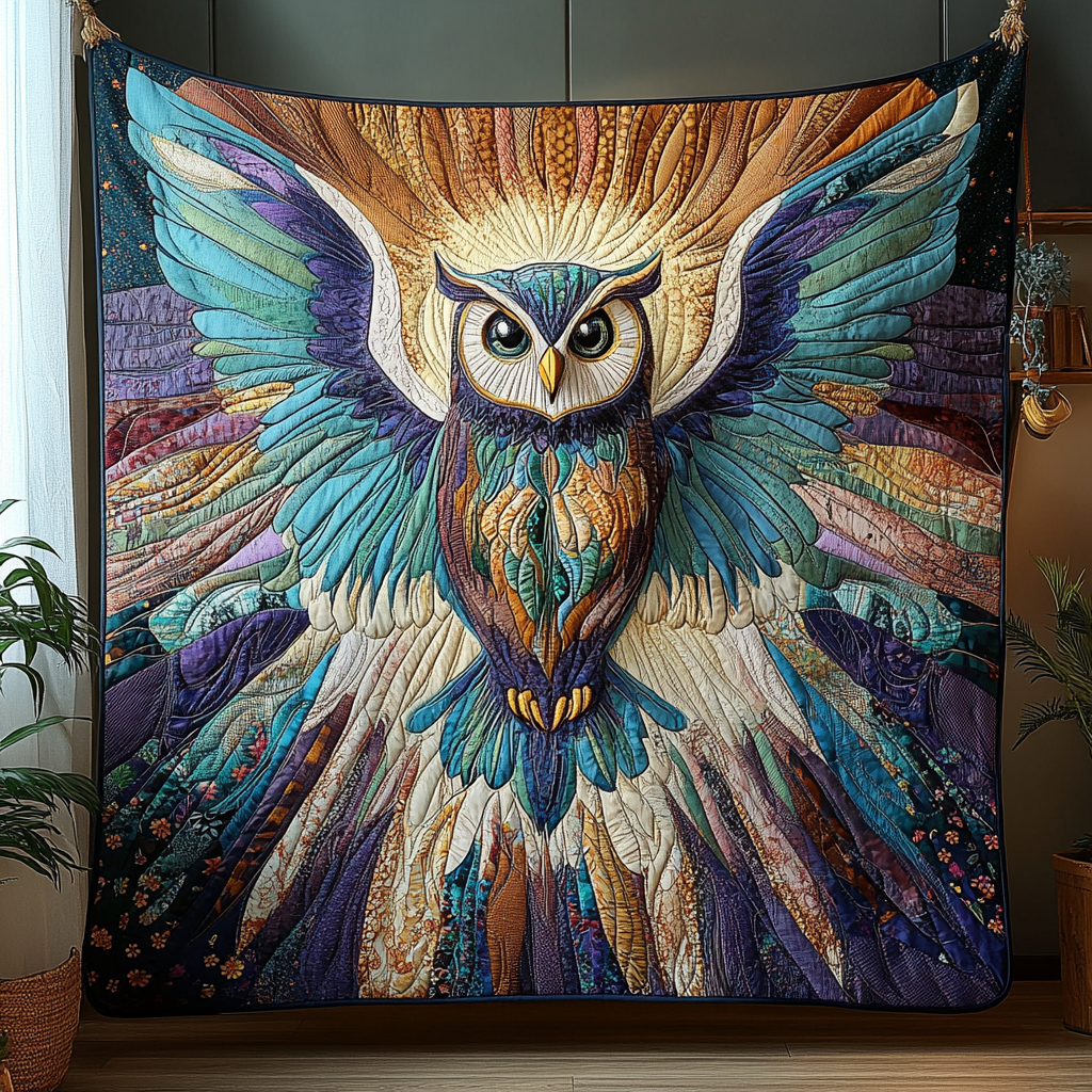 Owlchemy Quilted Blanket NCU0DV3309