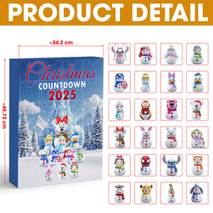 Anime Christmas Advent Calendar Blind Box - Personalized Gifts For Anime Lovers 03pgti111025-Homacus