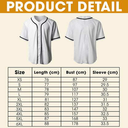 Baseball Fan Jersey Shirt - Personalized Gifts For Baseball Fans Jersey Shirt 05PGLU050925