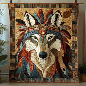 Painted Wilderness Quilted Blanket NCU0PT5340