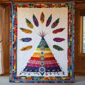 Path of the Ancestors Quilted Blanket NCU0PT3771