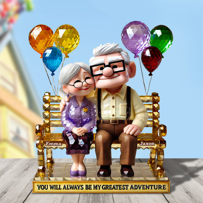 Romantic Couple Acrylic Plaque Personalized Christmas Gifts For Couple 04TGDT030525