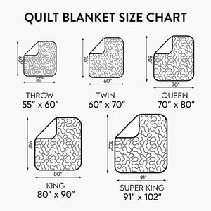 Easter Sunrise Quilted Blanket NCU0DV4096