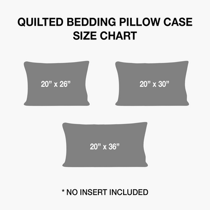 Vintage Wanderlust Quilted Bedding Pillow Case NCU0PT4827