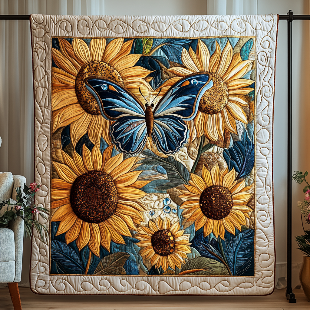 Radiant Flight Quilted Blanket NCU0DK5192