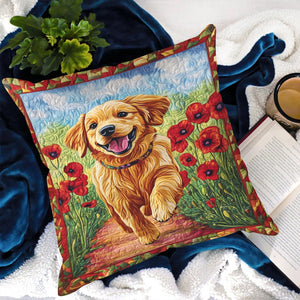 Retriever Haven Quilted Pillow Case NCU0PT413