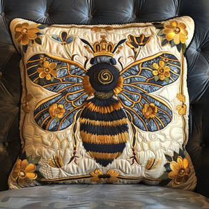 Bee Quilted Pillow Case 01acxd010425