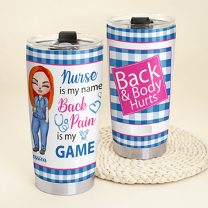 Nurse Tumbler Cup - Personalized Gifts For Nurse 01qhtm190522