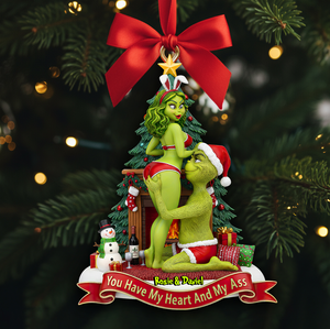 Personalized Gifts For Couple Christmas Ornament 04hulu011025