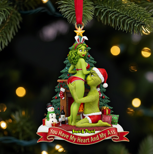 Personalized Gifts For Couple Christmas Ornament 04hulu011025