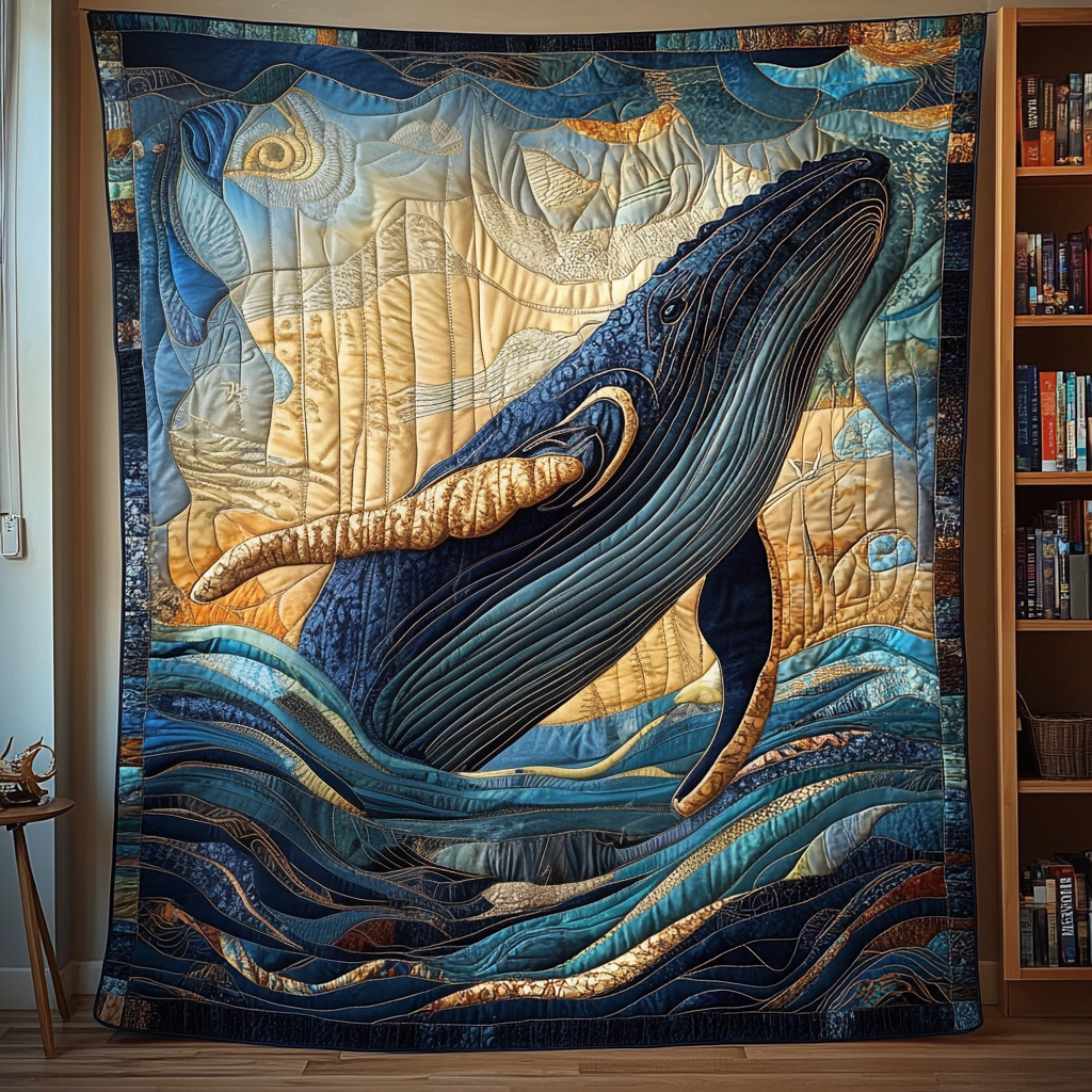 Sea Giant Dance Quilted Blanket NCU0DV4264