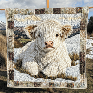 Snowy Cuddle Quilted Blanket NCU0VH1607