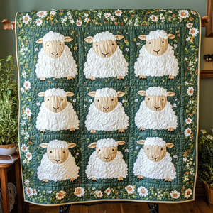 Soft Meadow Quilted Blanket NCU0VH129