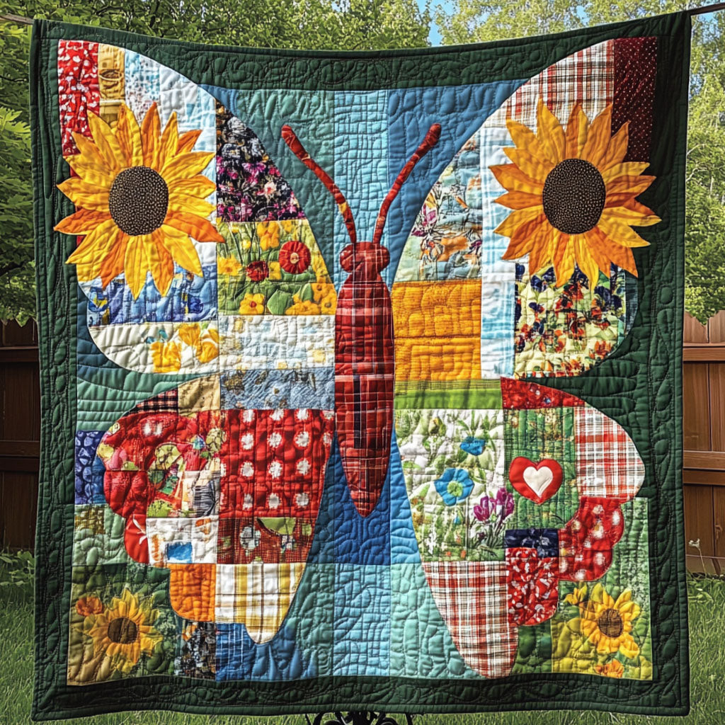 Sunflower Dream Quilted Blanket NCU0NT5081