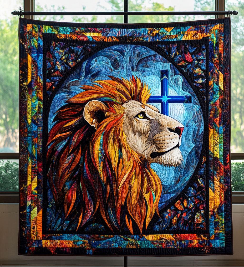 Sunlit Lionheart Quilted Blanket 15acxa100425