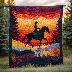 Sunset Ride Quilted Blanket NCU0DV4365