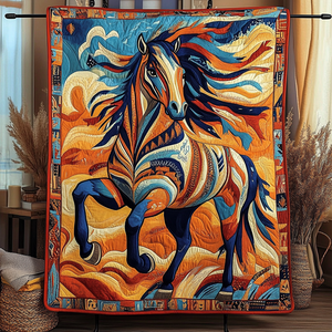 Swift Stallion Quilted Blanket NCU0DK5652