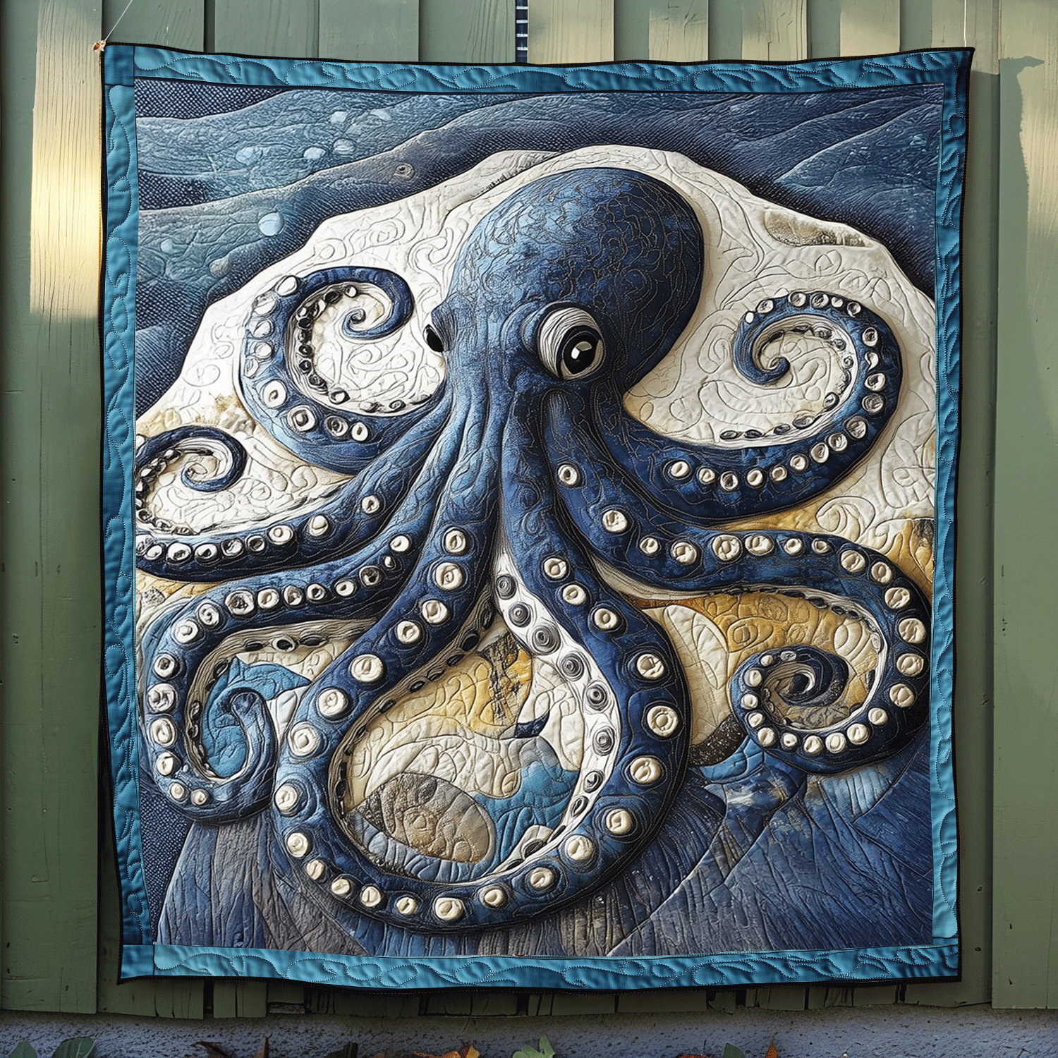 Tentacle Dance Quilted Blanket NCU0DV4137