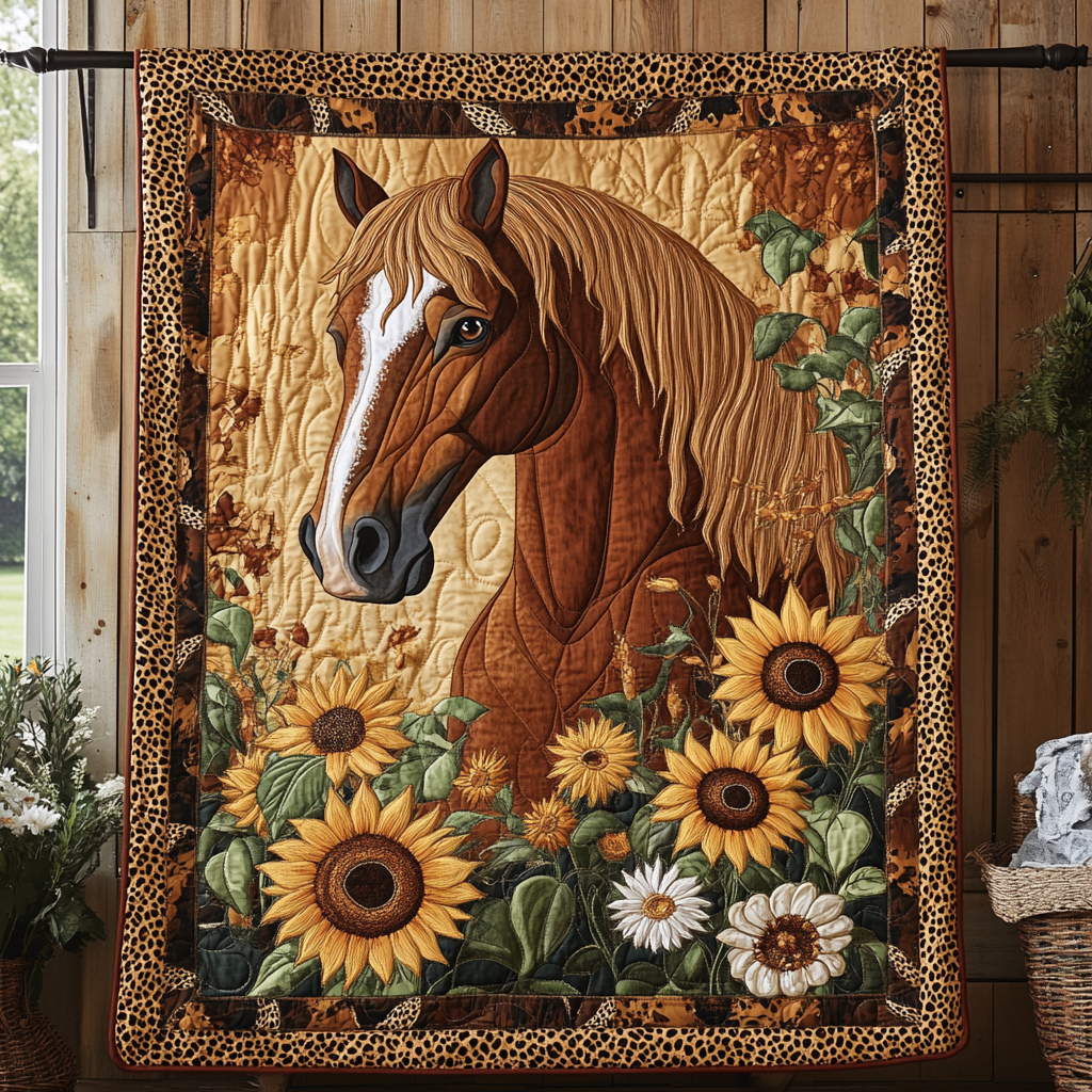 Thunder Hoof Quilted Blanket NCU0DK5276