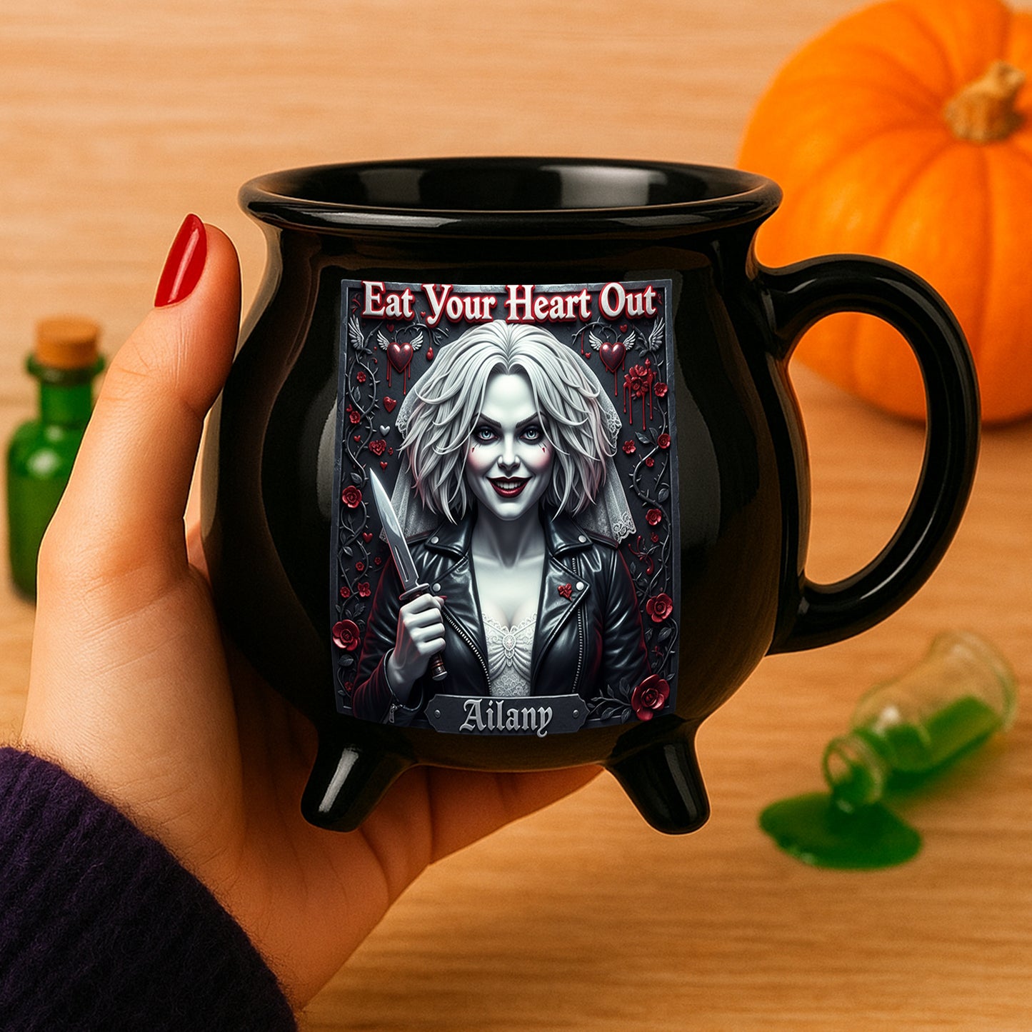 Scary Villain Cauldron Mug - Personalized Gifts For Fans 01HUDT170925