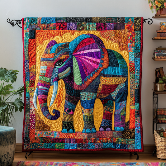 Tranquil Herd Quilted Blanket NCU0DK5714